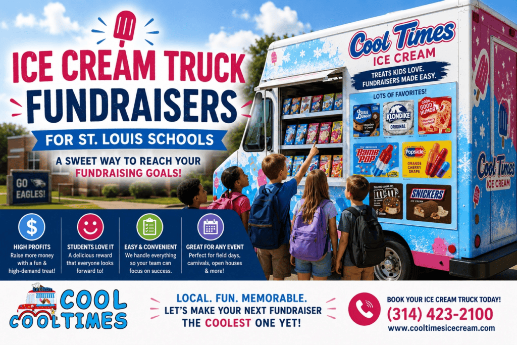 St. Louis Ice Cream Truck for School Fundraisers: A Complete Fundraising Guide