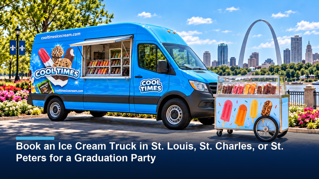 Book an Ice Cream Truck in St. Louis, St. Charles, or St. Peters for a Graduation Party