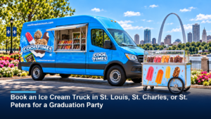 Book an Ice Cream Truck in St. Louis, St. Charles, or St. Peters for a Graduation Party