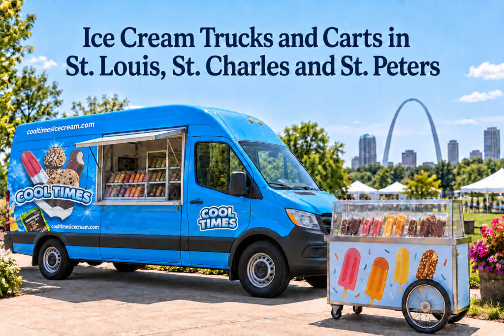 Ice Cream Truck and Cart Rentals in St. Louis, St. Charles, and St. Peters Missouri